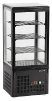 Витрина холодильная TEFCOLD UPD80 черная 