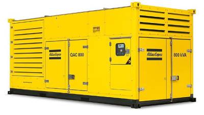 Дизельный генератор Atlas Copco QAC 800 